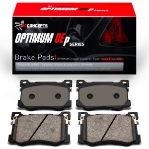 Genesis G80 Brake Pads - Front - R1 Concepts - Optimum OE - `15-`20